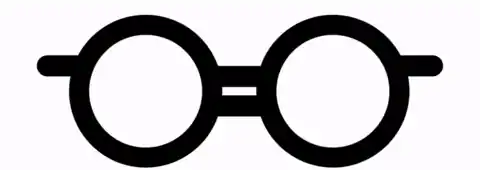 Logo VRAIE 2ème Paire : deux verres reliés par un signe égal